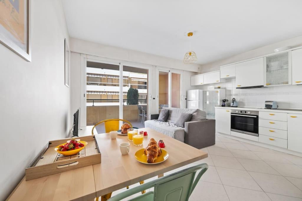 מנטון Palacio- Centre-Ville - Parking Prive - Proche Mer - Grande Terrasse מראה חיצוני תמונה